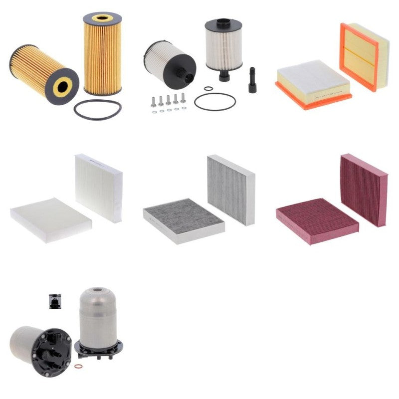 Nissan NV 300 KOMBI 1,6 DCI 145 Filter Kit with R9M452 engine 2016-