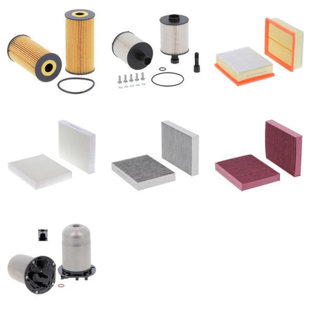 Nissan NV 300 KOMBI 1,6 DCI 145 Filter Kit with R9M452 engine 2016-