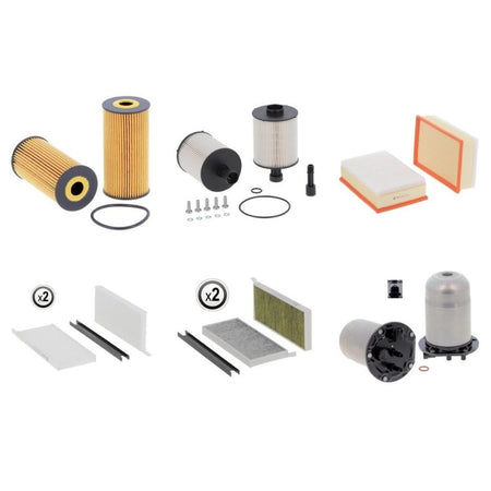 Nissan NV 400 2,3 DCI 140 Filter Kit with M9T702 engine 2014-2016