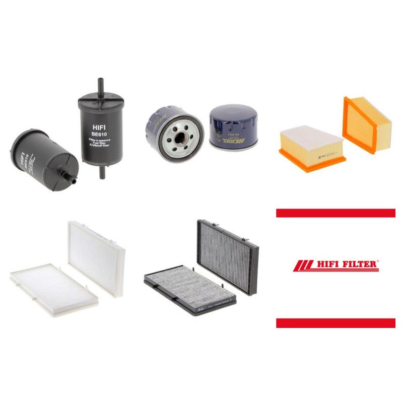 Nissan PRIMASTAR 2,0I Filter Kit with F4R720/722 engine 2003-
