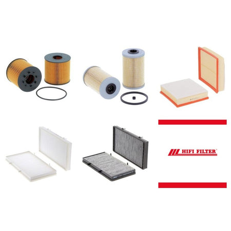 Nissan PRIMASTAR 2,5 DCI 140 Filter Kit with G9U730 engine 2003-2006