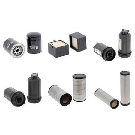 Norcar-Logset 12 H GTE-HYBRID Engine Filter Kit with Agco Power Tier Iv engine 2019-