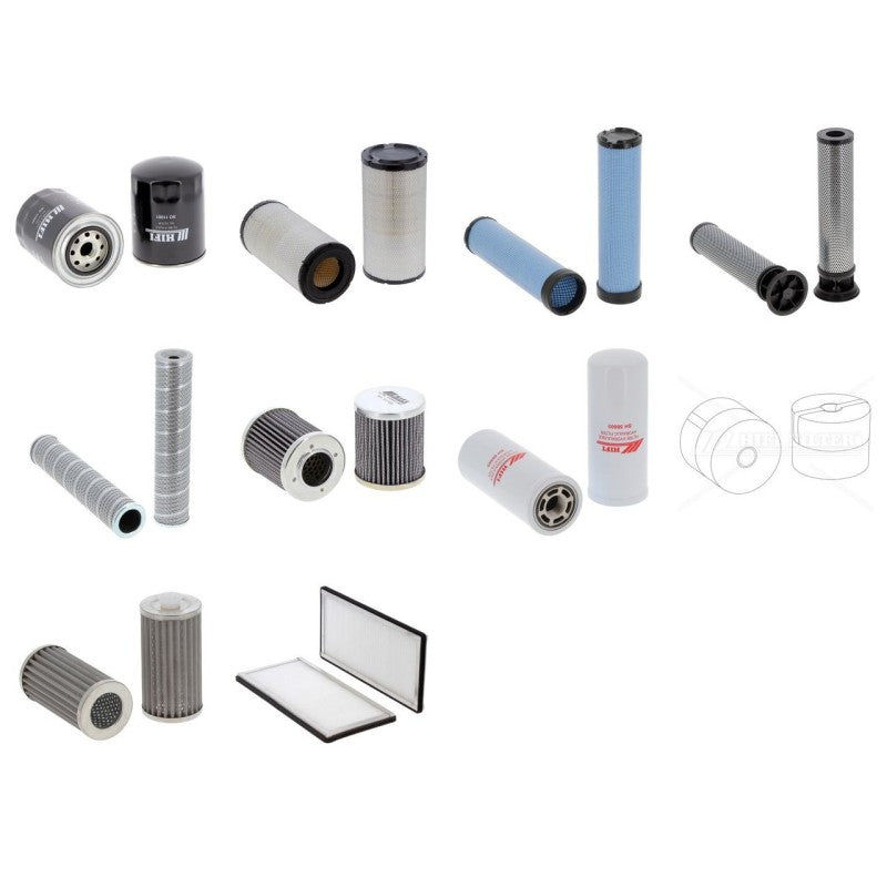 Norcar-Logset 5 F TITAN Filter Kit with Sisu engine 2010-
