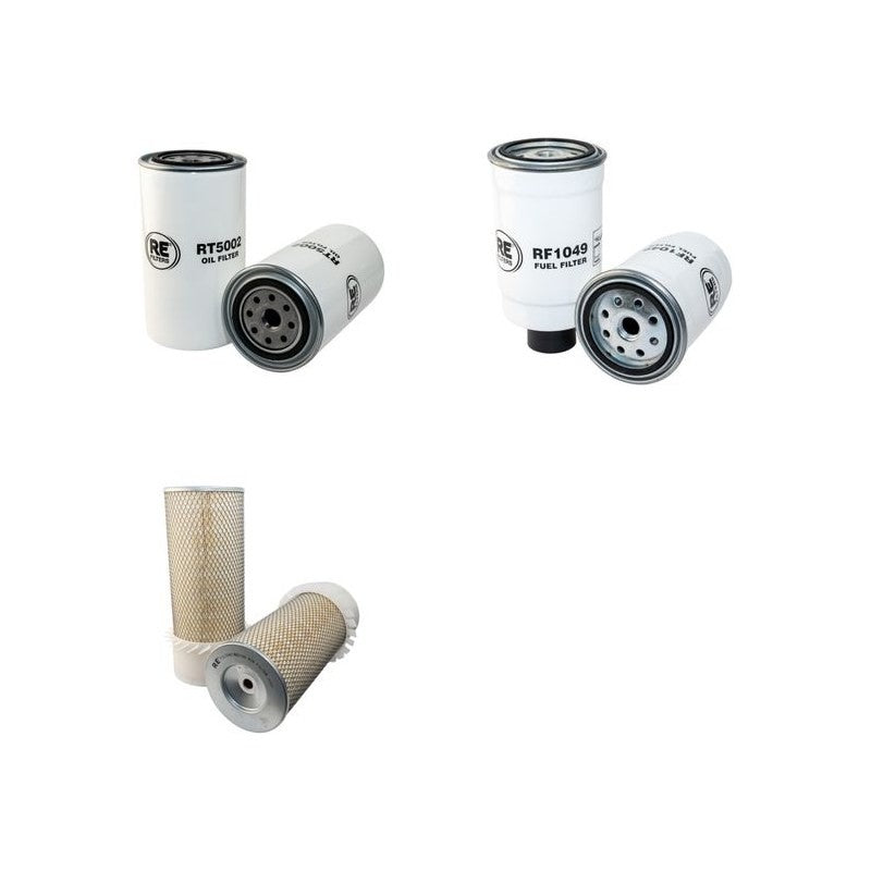 O+K MH3.5PLA Filter Service Kit Air Oil Fuel Filters w/Perkins Eng.