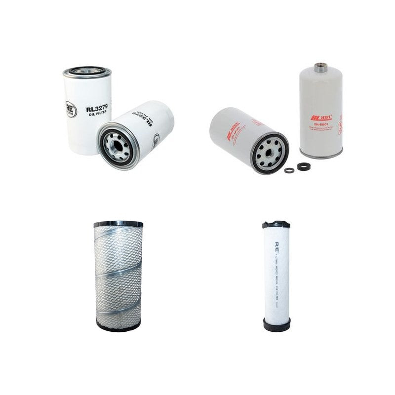O+K MHCITY Filter Service Kit Air Oil Fuel Filters w/CNH TAA-2V Eng. YR 2005-2007