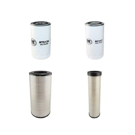 O+K RH8.5 Filter Service Kit Air Oil Fuel Filters w/Cummins 6BTA5.9 Eng. YR 2001-