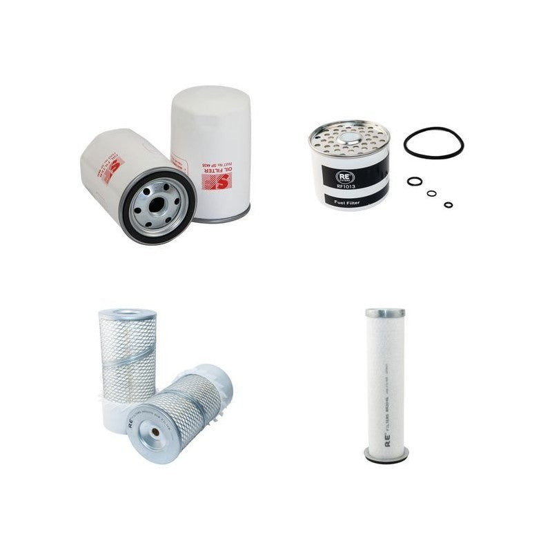 PASQUALI ERGO 8.80 Filter Service Kit Air Oil Fuel Filters w/VM TURBO 3ZYL. Eng.