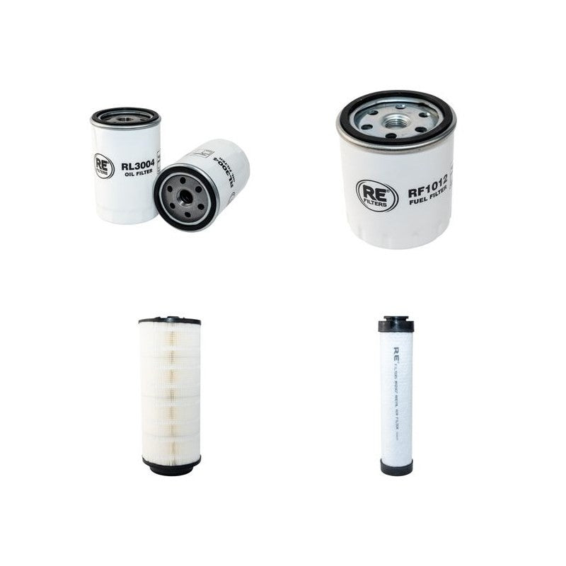 PAUS 752SLB Filter Service Kit Air Oil Fuel Filters w/Deutz BF4L1011F Eng. YR 2003-