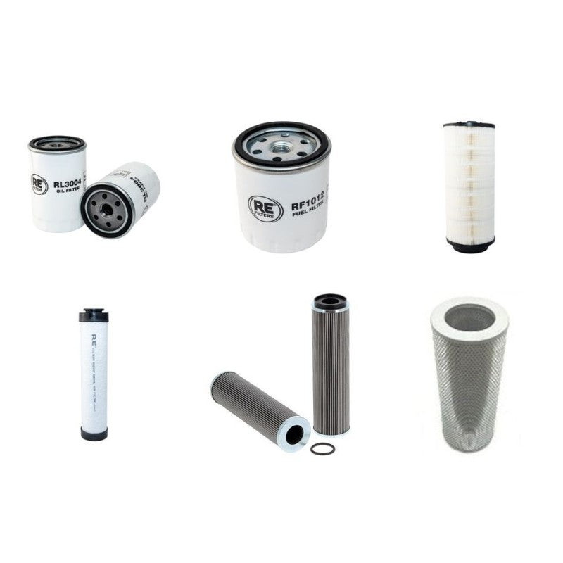 PAUS 752SLB Filter Service Kit w/Deutz BF4L1011F Eng. YR 2003-