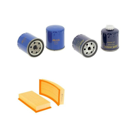 Peugeot 106 1,4 D XAD/VAN Engine Filter Kit with K9Y/TUD3Y engine 1991-1996