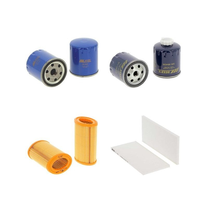 Peugeot 106 II 1,5 D XAD/VAN Filter Kit with VJY/TUD5 engine 1996-2001