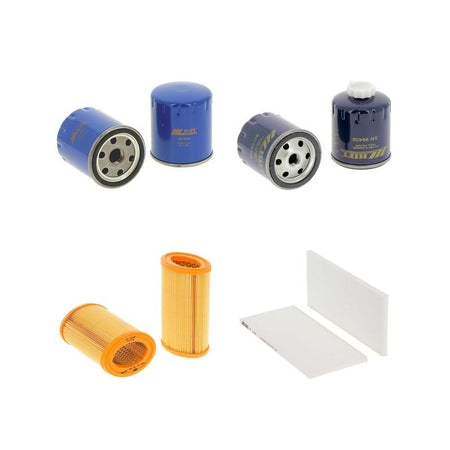 Peugeot 106 II 1,5 D XAD/VAN Filter Kit with VJY/TUD5 engine 1996-2001