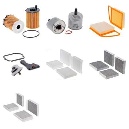 Peugeot 207 SW 1,6 HDI 110 Filter Kit with 9HZ/DV6TED4 engine 2007-2012