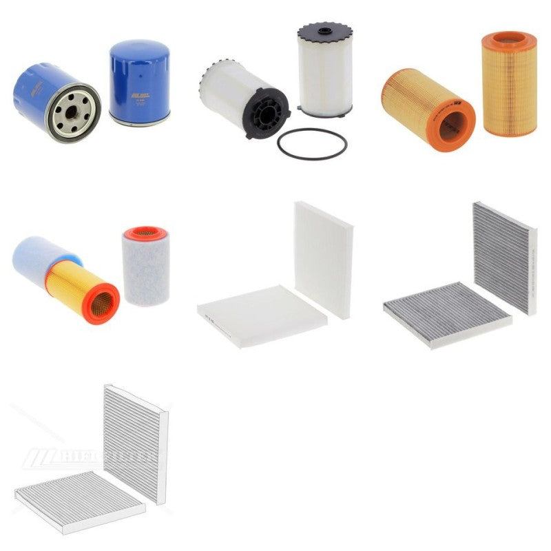 Peugeot BOXER III 2,2 BLUEHDI 120 Filter Kit with 4HK/DW12RUE engine 2019-