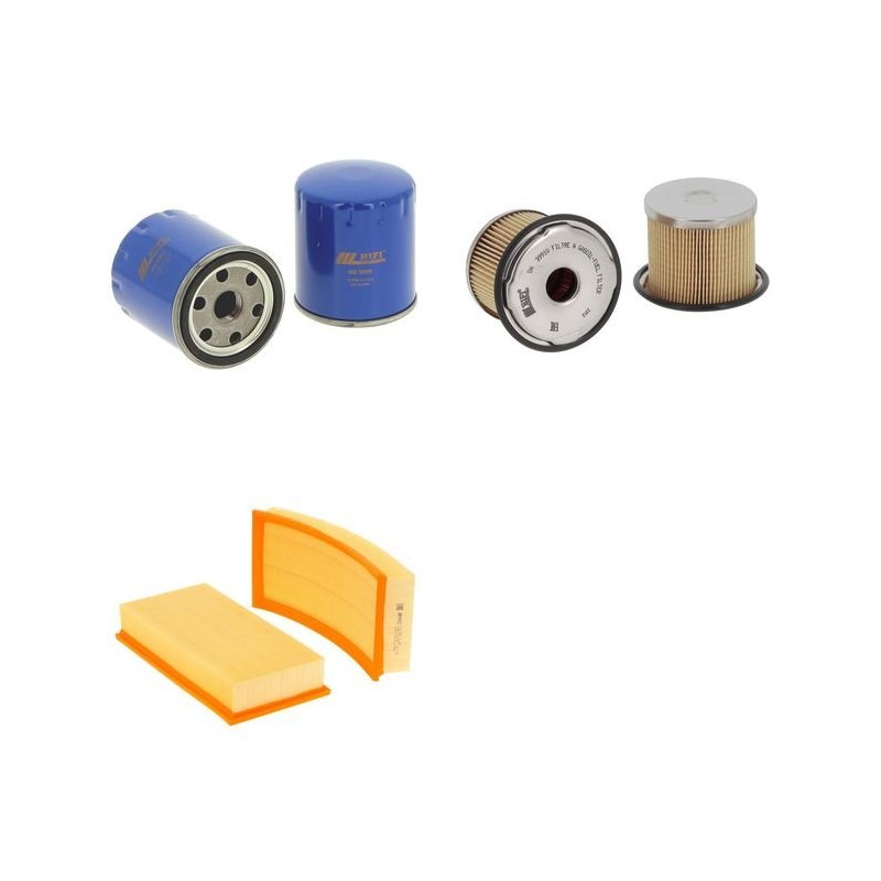 Peugeot EXPERT 1,9 TD Engine Filter Kit with D8B/XUD9TE engine 1996-1998