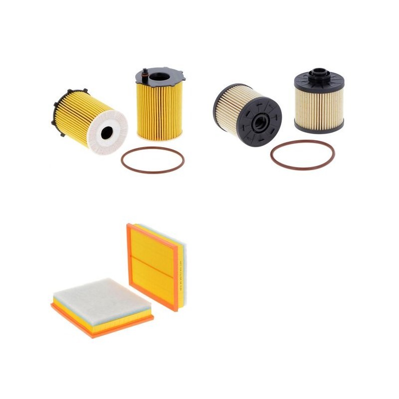 Peugeot EXPERT III 1,6 BLUEHDI 115 Engine Filter Kit with BHX/DV6FCU engine 2016-