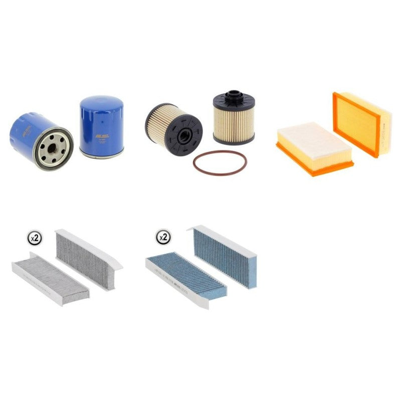 Peugeot EXPERT III 2,0 BLUEHDI 150 4X4 Filter Kit with AHX/DW10FD engine 2016-