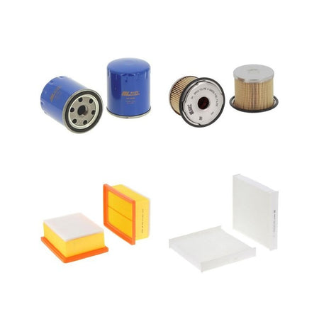Peugeot PARTNER 1,9 D 4X4 Filter Kit with WJY/DW8B engine 2004-2007