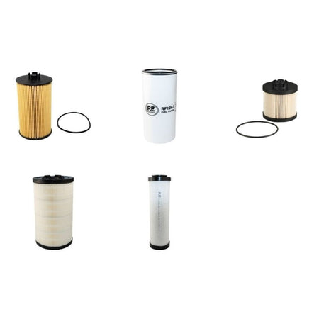 PONSSE WISENT 8W Filter Service Kit Air Oil Fuel Filters w/MERCEDES OM904LA Eng. SN 0530001-