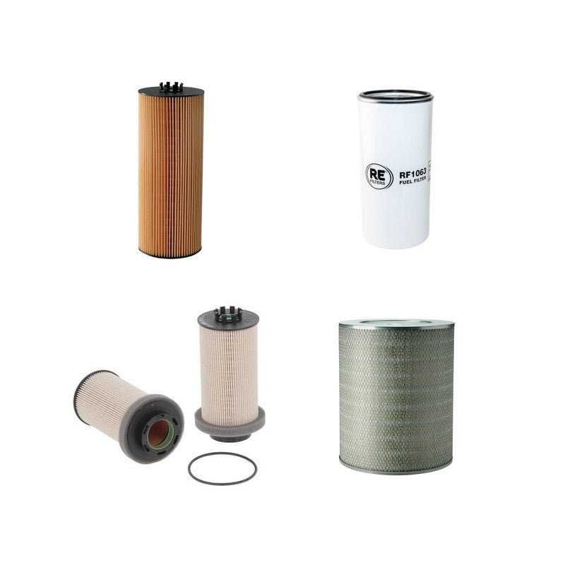 PRINOTH EVEREST Filter Service Kit Air Oil Fuel Filters w/MERCEDES OM 501 LA Eng.