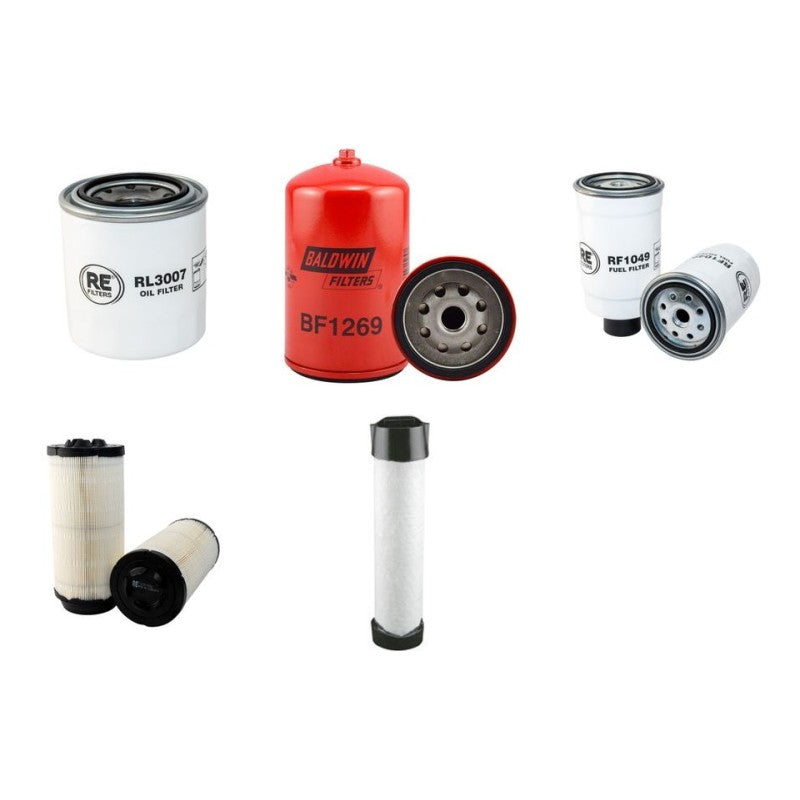 PUTZMEISTER SP11 BELISO Filter Service Kit Air Oil Fuel Filters w/Kubota D1105 Eng. YR 2005-