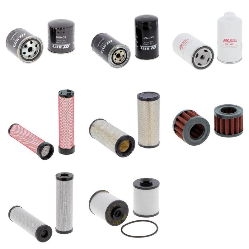 Raco 2500 HSK Filter Kit with Kubota V 2607-CR-T engine 2015-