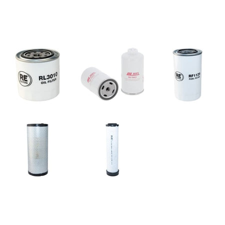 RACO 2500HSK Filter Service Kit Air Oil Fuel Filters w/Kubota V 2607T Eng.