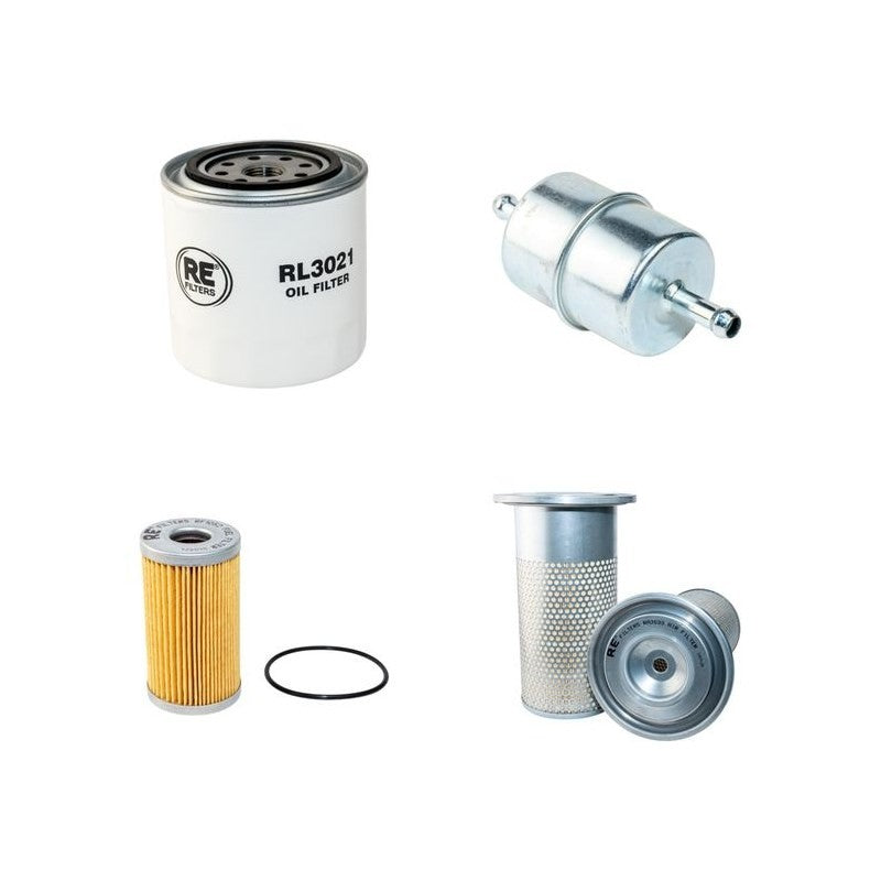 Ransomes Commander 3510DX Filter Service Kit Air Oil Fuel Filters with Kubota V2203B Engine  51 CH