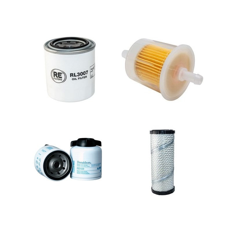 Ransomes Jacobsen AR 2500 Filter Service Kit with Kubota V 1505 B-15Engine   Air Oil Fuel