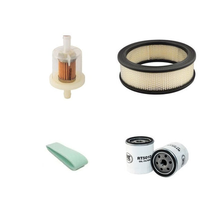 Ransomes Jacobsen GKIV PLUS  Filter Service Kit Air Oil Fuel Filters with Briggs & Stratton 350447-1173A1 Engine  18 CH