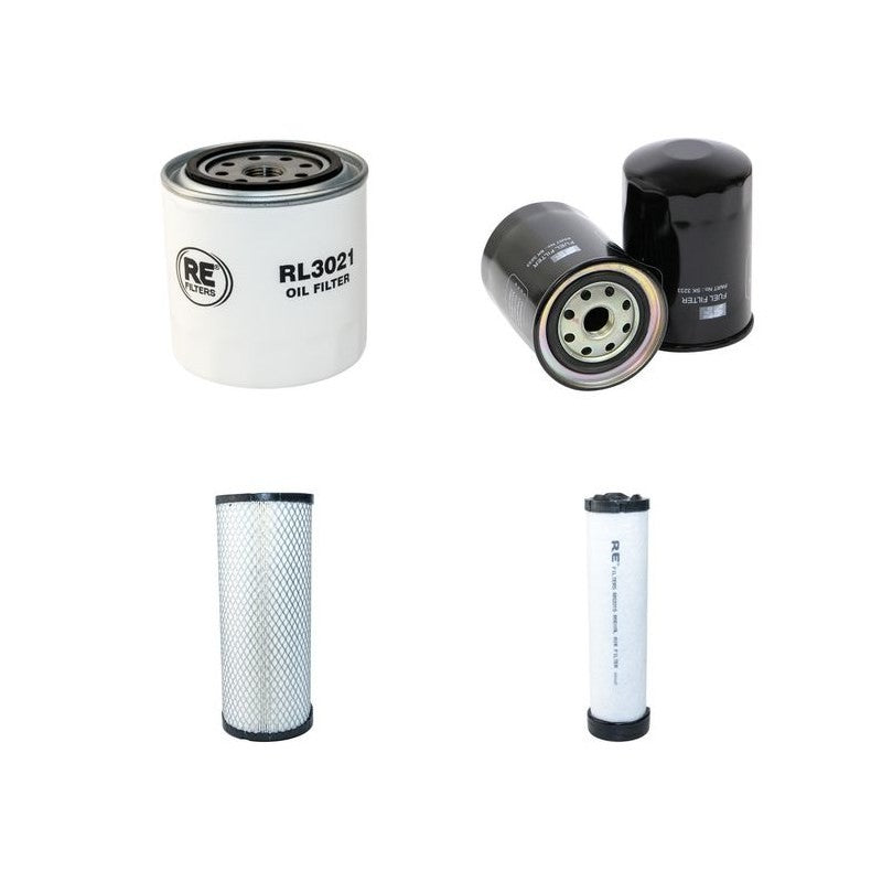 Ransomes Jacobsen HR 500 Filter Service Kit with Kubota V2403Engine   Air Oil Fuel