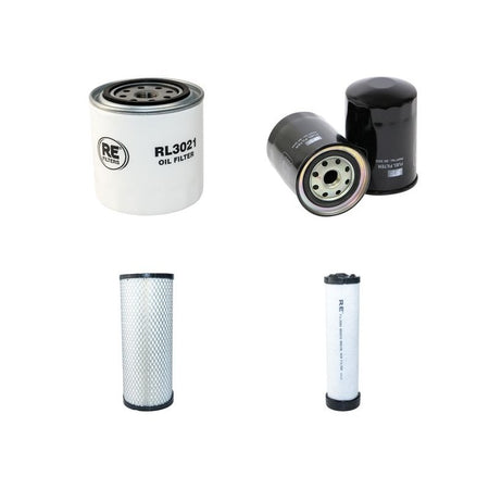 Ransomes Jacobsen HR 500 Filter Service Kit with Kubota V2403Engine   Air Oil Fuel