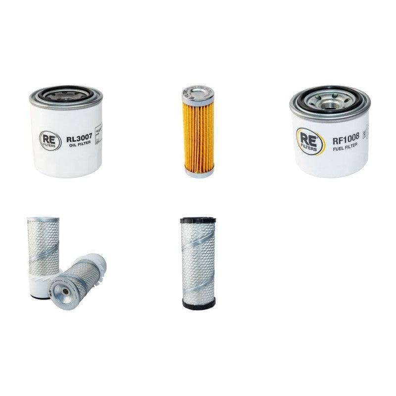 Ransomes Jacobsen LF 135 Filter Service Kit with Kubota D 1105 TBEngine   Air Oil Fuel