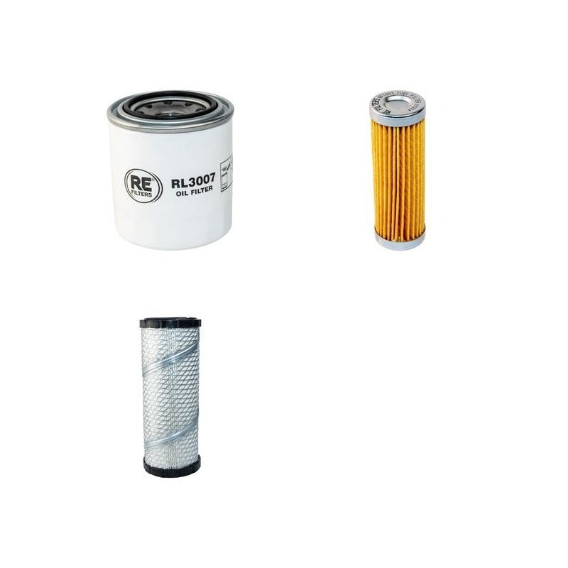 Ransomes Jacobsen LF510 Filter Service Kit Air Oil Fuel Filters with Kubota Engine