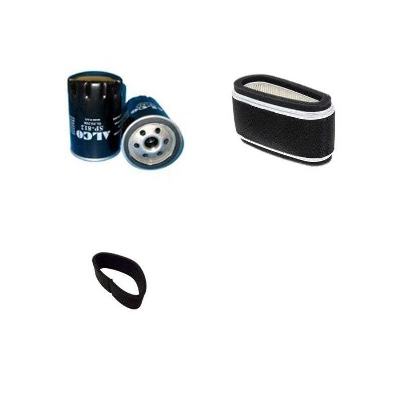 Ransomes Jacobsen Rotary 36 Filter Service Kit Air Oil Fuel Filters with Kawasaki Engine