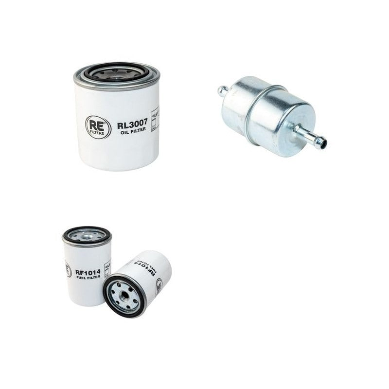 Ransomes Jacobsen T30 Filter Service Kit Air Oil Fuel Filters with Kubota V1305 Engine