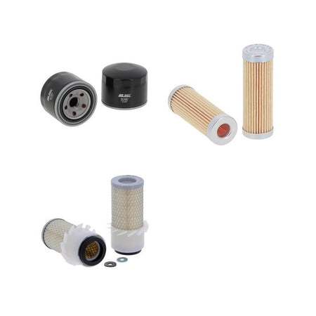 Ransomes Jacobsen TRI KING 1671 D Engine Filter Kit with Kubota D 600 B engine