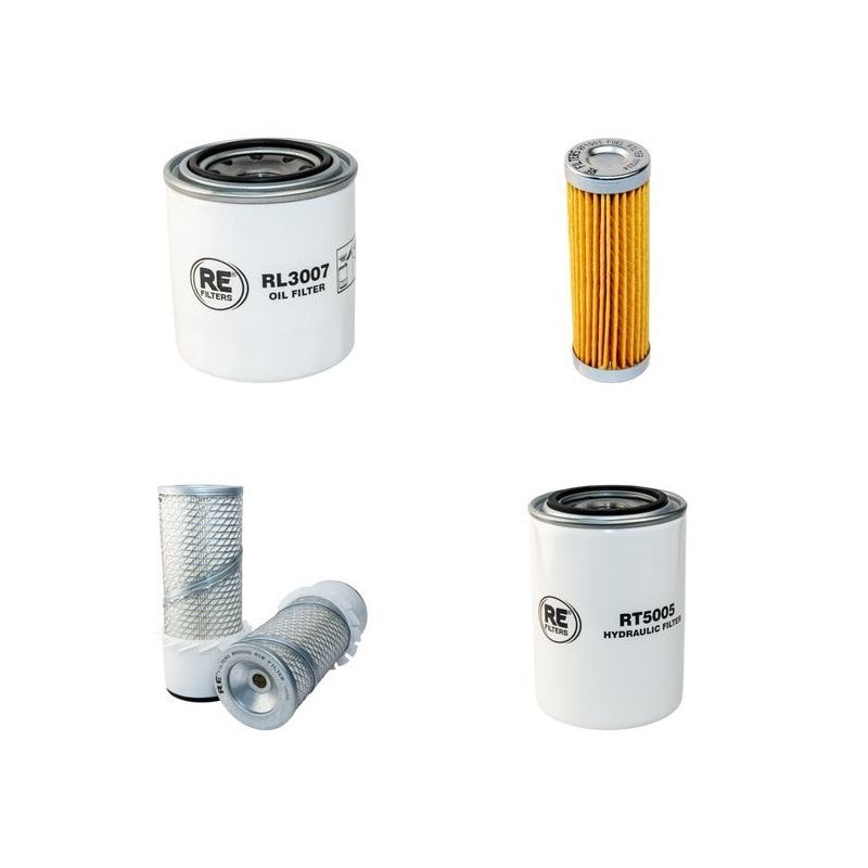Ransomes Jacobsen Turf T428 Filter Service Kit with Kubota Engine