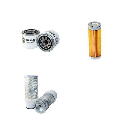 Ransomes Jacobsen Turf T423D2/4Wheels Filter Service Kit Air Oil Fuel Filters with Kubota D905E Engine  22.5 CH