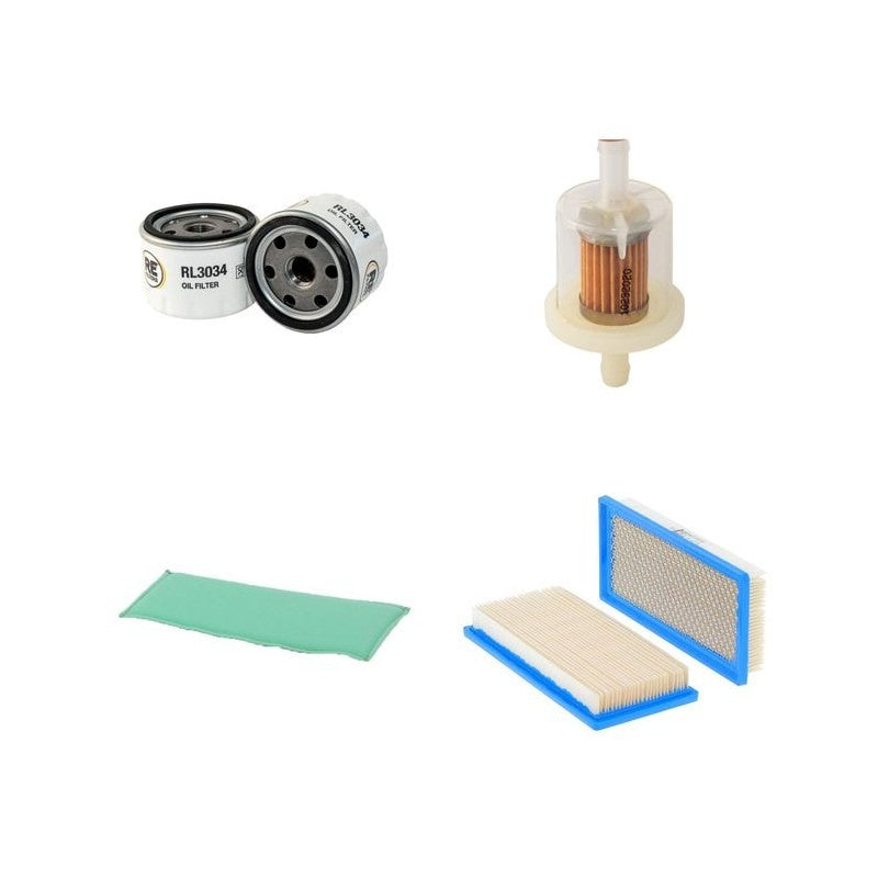 RAPID EURO3 ALU Filter Service Kit Air Oil Fuel Filters w/Briggs & Stratton Eng. 13 CH