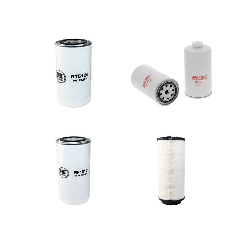 RAVO 540 EURO5 Filter Service Kit Air Oil Fuel Filters w/IVECO F4AE3481D*M Eng.