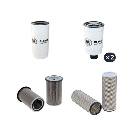 RENAULT AGRI 175-74TZ Filter Service Kit w/MWM TD226-B6 Eng.