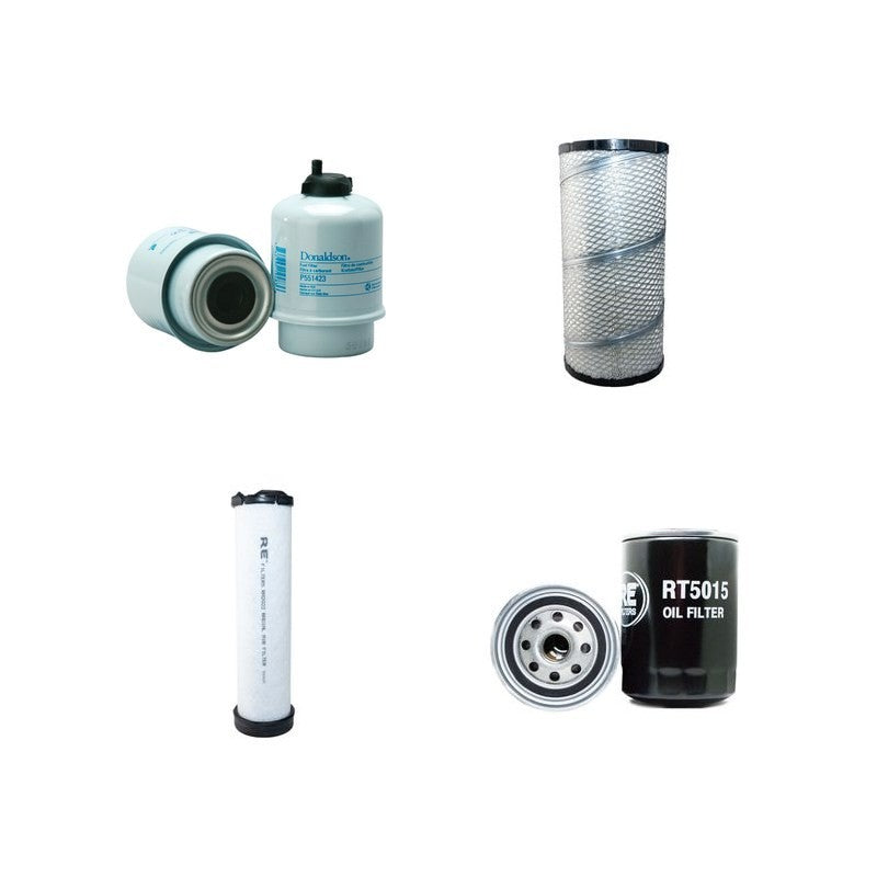 RENAULT AGRI ERGOS 105 Filter Service Kit Air Oil Fuel Filters w/JOHN DEERE 4045TRT Eng. YR -2.01 95 CH
