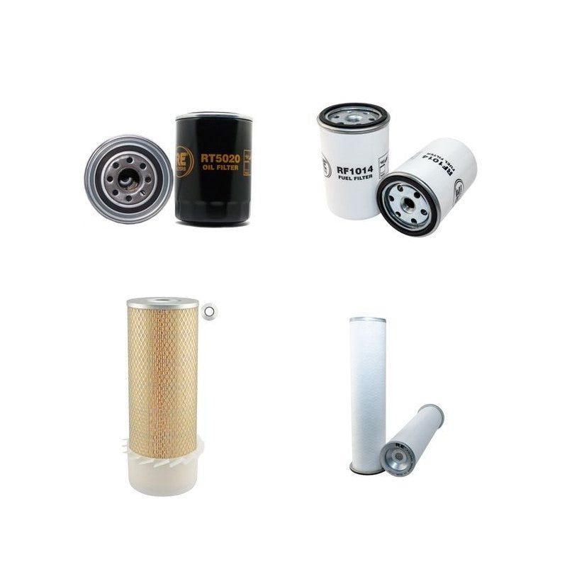 RENAULT AGRI RB140 Filter Service Kit Air Oil Fuel Filters w/Deutz F4L913 Eng. YR 2000- 76 CH R 3274