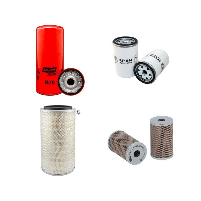RENAULT R.V.I. R212 Filter Service Kit w/MIDR 06.02.12B Eng. YR 1990-