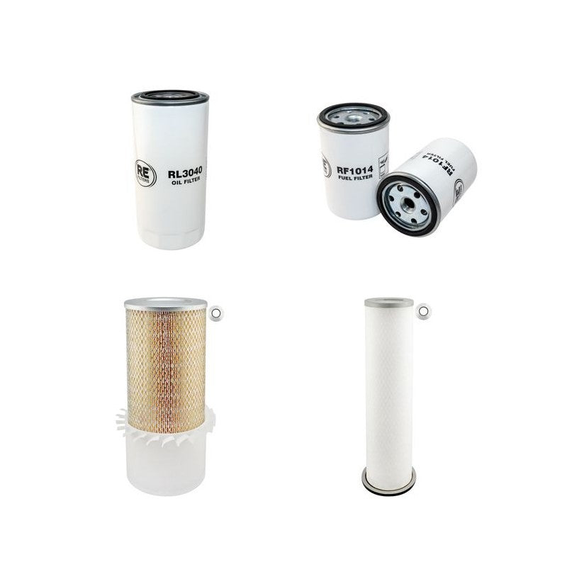 RICHIER H52 Filter Service Kit Air Oil Fuel Filters w/Deutz F8L413 Eng.