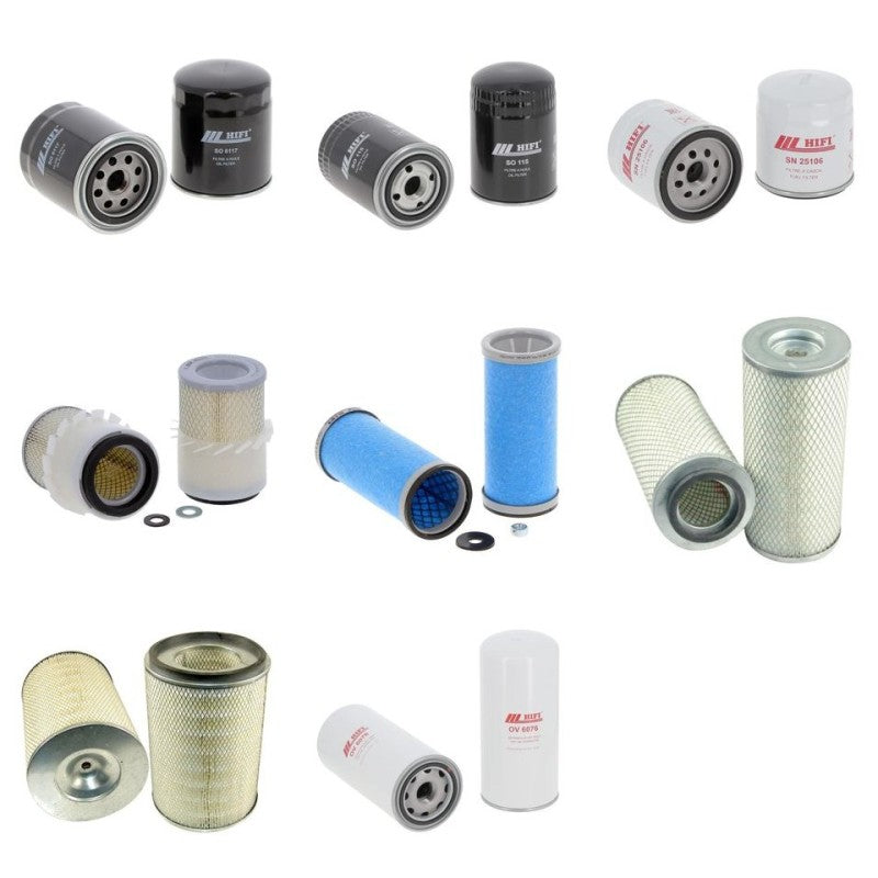 Rotair MDVN 26 K Filter Kit with Kubota D 1105 engine 2005-