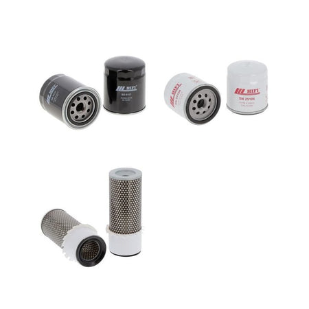 Rotair RAMPICAR R 70.2 T Engine Filter Kit with Kubota D1105-T engine