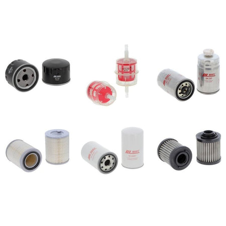 Rubag 4 R 1700 RH Filter Kit with Deutz F 3 L 1011 F engine 2006-