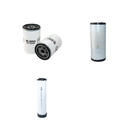 RUBAG 4R2202RH Filter Service Kit Air Oil Fuel Filters w/Lombardini LDW 2004T Eng.